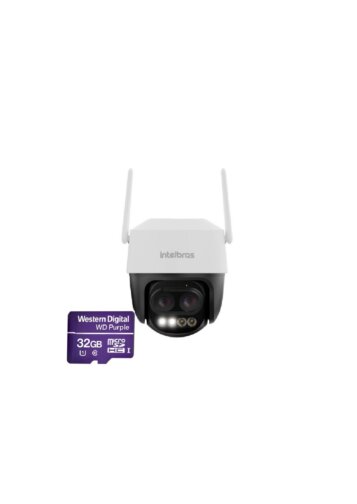 CAMERA WI-FI IM7+ZOOM FULL COLOR + CARTÃO DE MEMORIA